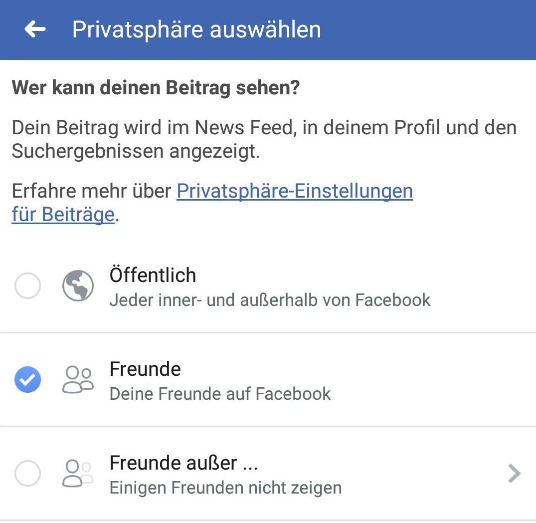 Nicht zuletzt befreundet facebook online Online