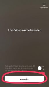 Instagram Update: Live-Videos 