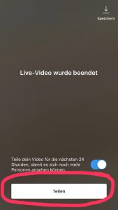 Instagram Update: Live-Videos 