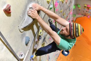 Sport im Winter: Klettern und Bouldern