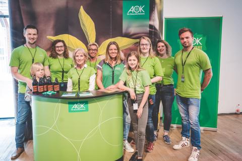 Team der AOK Rheinland Hamburg beim School Dance Battle 2019