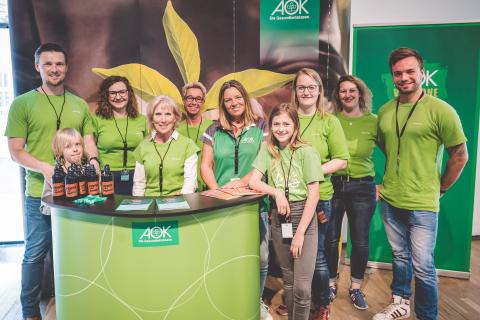 Team der AOK Rheinland Hamburg beim School Dance Battle 2019