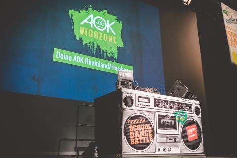 Bühne des School Dance Battles