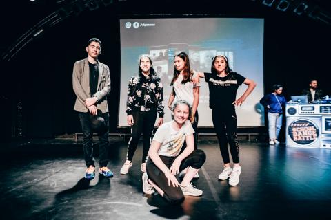 Gruppe Gymnasium Ohmoor Streetdance Art Connection