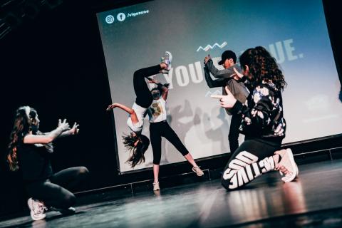 Gruppe Gymnasium Ohmoor Streetdance Art Connection