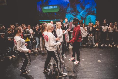 Siegerehrung School Dance Battle