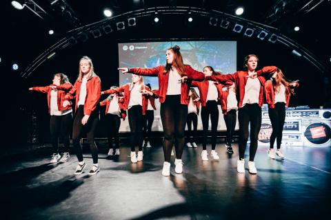 Zweitplatzierte Gruppe Gymnasium Corveystraße