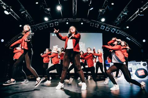 Zweitplatzierte Gruppe Gymnasium Corveystraße