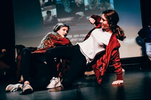 Zweitplatzierte Gruppe Gymnasium Corveystraße