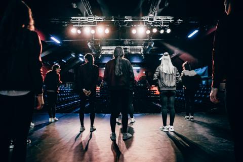 Zweitplatzierte Gruppe Gymnasium Corveystraße