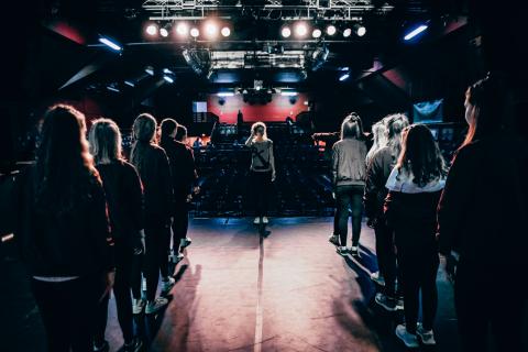 Zweitplatzierte Gruppe Gymnasium Corveystraße