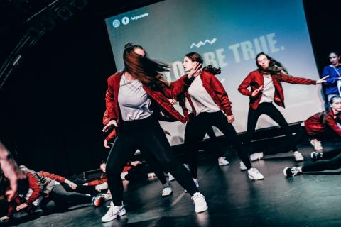 Zweitplatzierte Gruppe Gymnasium Corveystraße