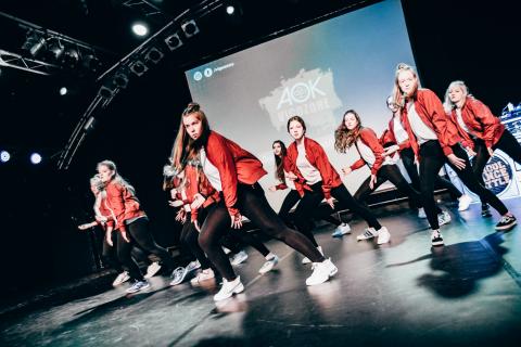 Zweitplatzierte Gruppe Gymnasium Corveystraße