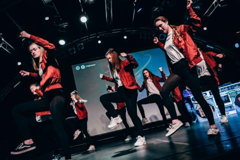 Zweitplatzierte Gruppe Gymnasium Corveystraße