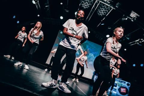 Drittplatzierte Gruppe Dance Teens