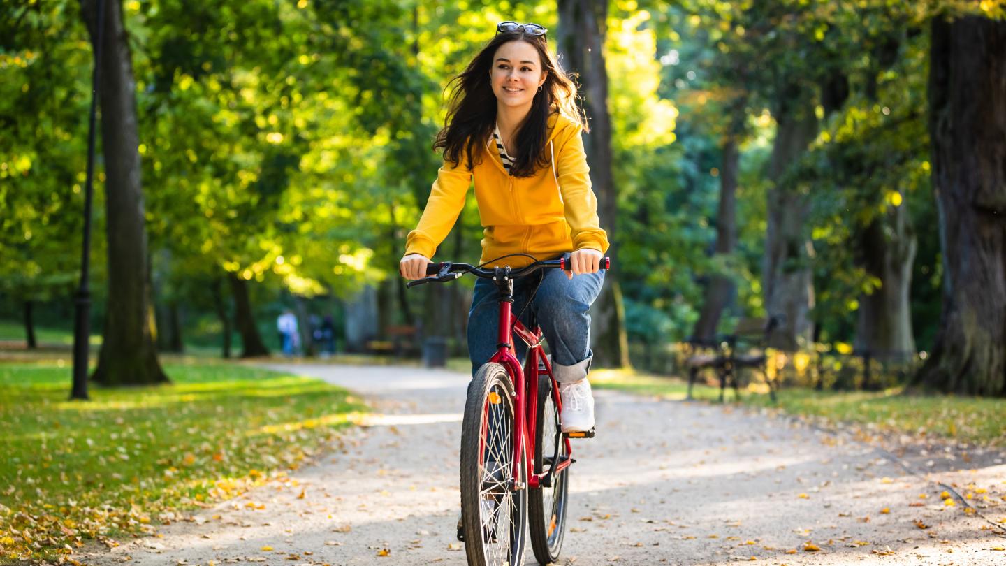 Autofasten: Einfach mal aufs Fahrrad schwingen